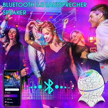 جهاز عرض النجوم LED بتصميم ديناصور