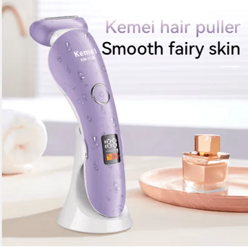Kemei - أداة تشذيب الحواجب والوجه الاحترافية